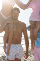 Mens Kai Printed Swim Shorts