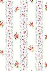 Baby Cherry Stripe Carlita Pinafore