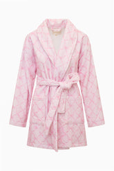 Cotton Indie Robe - PEPPERMINT PINK