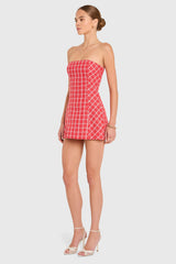 Daisy Romper in Plaid
