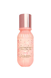 Mini Peach Pom Pom Hair & Body Perfume Mist with Candied Peach and Crystallized Sugar