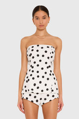 Linda Top in Polka Dot