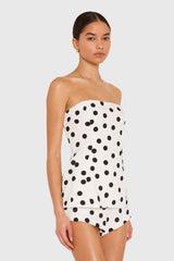 Linda Top in Polka Dot