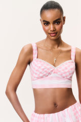 Ricky Seersucker Bralette Top