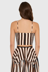 Spencer Top in Sabla Stripe