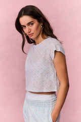 Sweetheart Rubin Cropped Tee