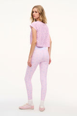 Rubin Iced Mauve Cropped Tee