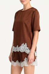 Audrie Silk Top