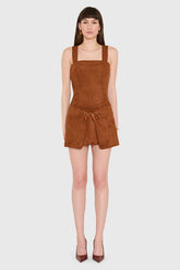 Robin Romper in Suede