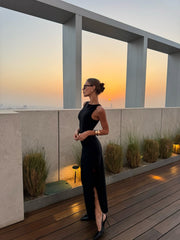 CURAAE Catiana Maxi Dress in Black