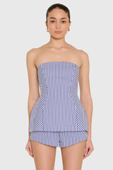 Linda Top in Bayhaven Stripe