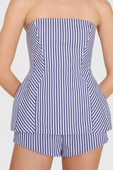 Linda Top in Bayhaven Stripe