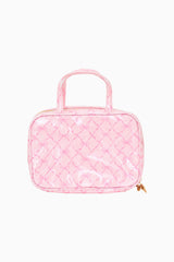 Printed Travel Box - PINK PEPPERMINT