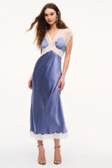 Vella Dress - WEATHERED BLUE