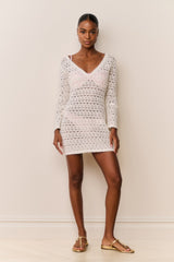 Vespa Crochet Mini Cover-Up Dress
