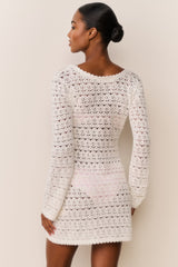Vespa Crochet Mini Cover-Up Dress