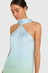 Ashton Maxi in Blue Ombre
