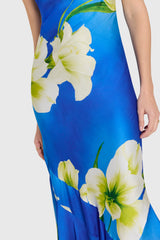 Gabriella Midi Dress in Mallorca