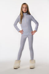 BOGNER FIRE+ICE x LoveShackFancy Ida-2 Girls Technical Shirt - ALPINE BLUE