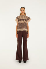 Tailored Flared Pants
