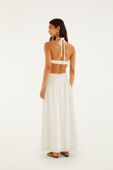 Off-White Coast Stars 3d Bodice Maxi Dress