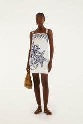 Off-White Coast Stars Mini Dress