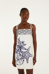 Off-White Coast Stars Mini Dress