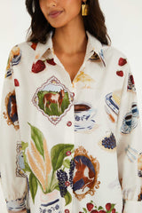 Off-White Country Table Buttoned Shirt