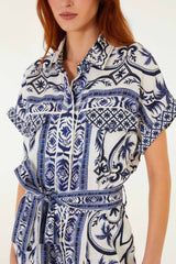 Off-White Wonderful City Belted Romper