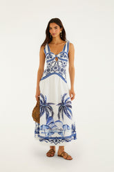 Off-White Wonderful City Maxi Dress