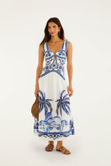 Off-White Wonderful City Maxi Dress