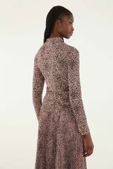 Pink Baby Leopard Jersey Blouse