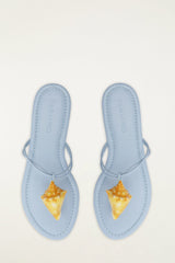 Shell Flat Sandal
