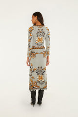 Stained Glass Beauty Knit Skirt