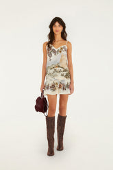 Toile De Rio Sleeveless Mini Dress