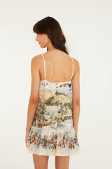 Toile De Rio Sleeveless Mini Dress