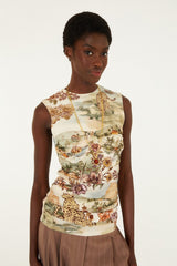 Toile De Rio Sleeveless Blouse