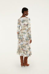 Toile De Rio Textured Midi Dress