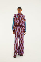 Zig Zag Stripes Lilac Adidas Tiro Jacket