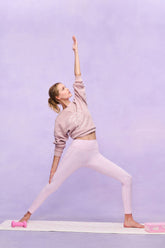 Highland Velvet Flock Bow Leggings