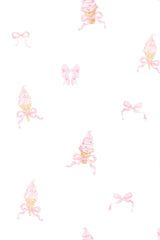 Clem Printed Cotton Head Scarf - PINK ICING