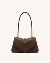 Maya Envelope Shoulder Bag - Brown