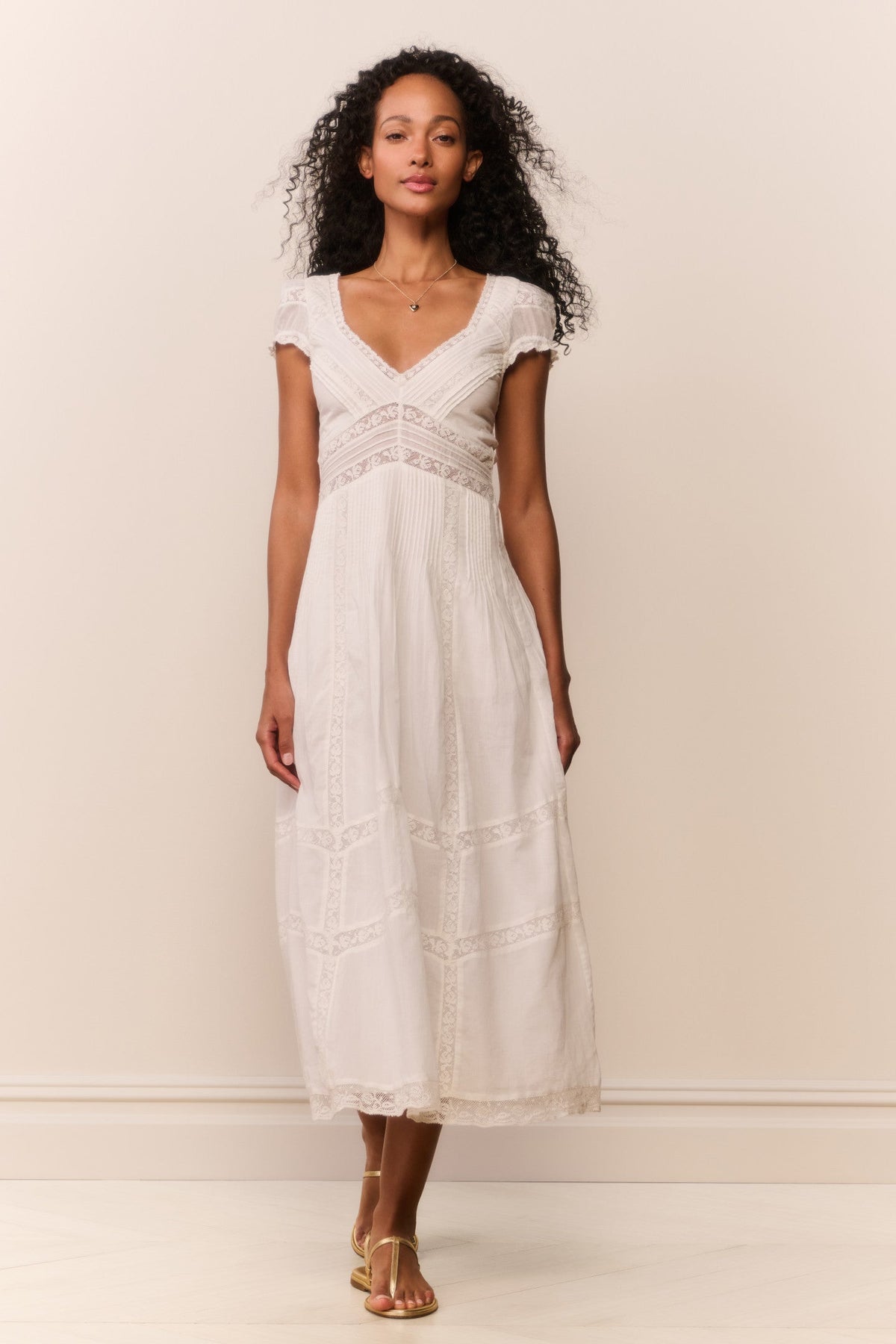 Suvi Heritage Midi Dress