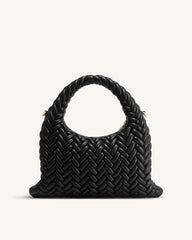 Cora Quilting Handle Bag - Black