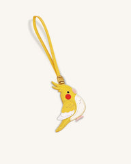 Cockatiel Bag Charm - Yellow