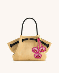 Orchid Bag Charm - Pink