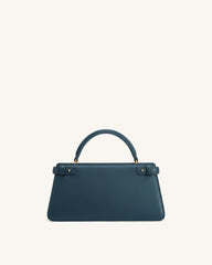 Elena Classic Top Handle Bag - Navy