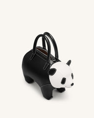 Adeline Panda Handbag - Black