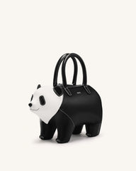 Adeline Panda Handbag - Black