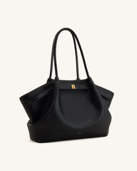 Hana Large Tote Bag - Black